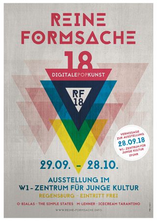 Reine Formsache 18 Plakat